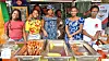 La communauté congolaise proposait de délicieux beignets, du maïs et des brochettes de poulet.