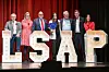 20240317, Congrès du LSAP, dgàd: Mars Di Bartolomeo, Michaela Morrisova, Marc Angel, Danielle Filbig, Franz Fayot, Liz Braz