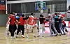 La danse des champions, auteurs d'une saison époustouflante.