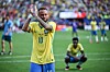 Avoir réduit le score et sauvé l'honneur du Brésil ne consolera pas Neymar.