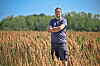 Gilles Biver fait pousser son quinoa dans ses champs situés près de Bettembourg.